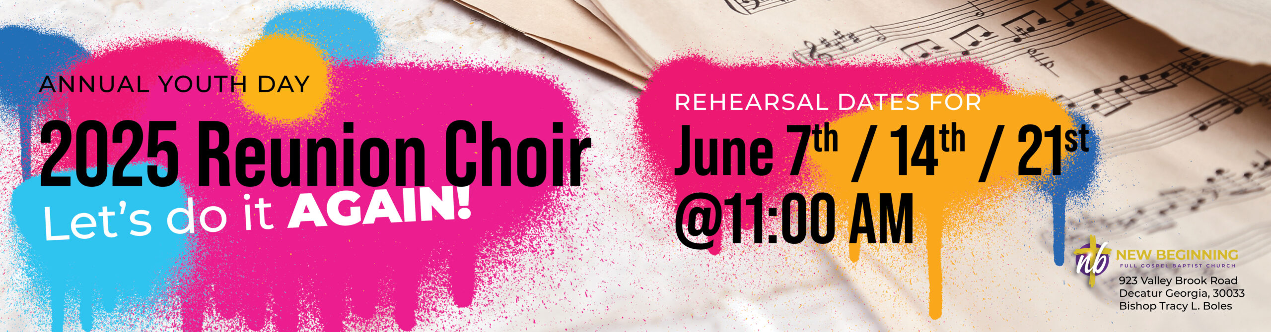 Annual Youth Day Reunion Choir_newsletter banner