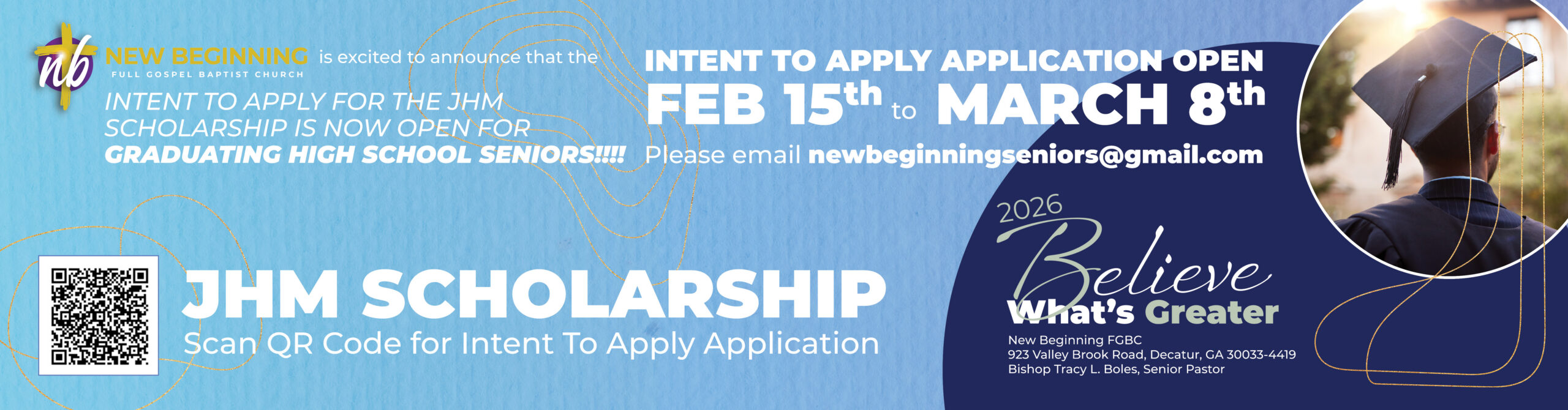 JHM Scholarship_newsletter banner