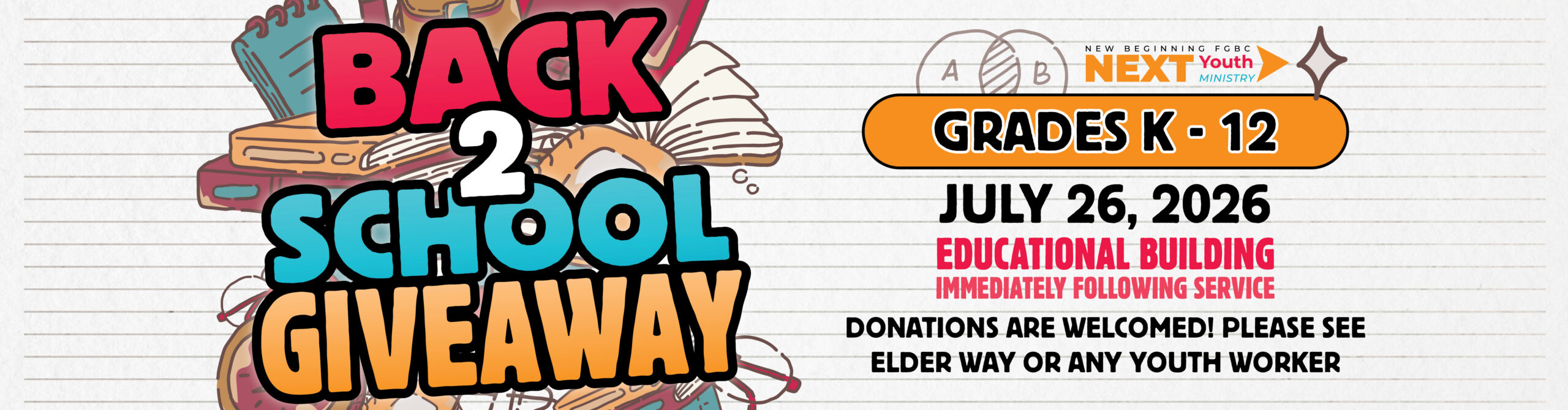 Back to School Drive_newsletter banner